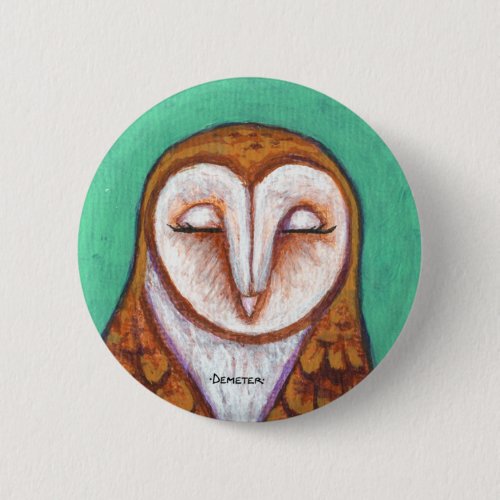 Barn Owl Pin