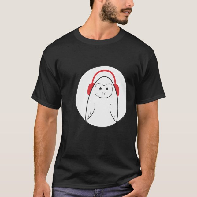 Barn Owl Records Mens T T-Shirt (Front)