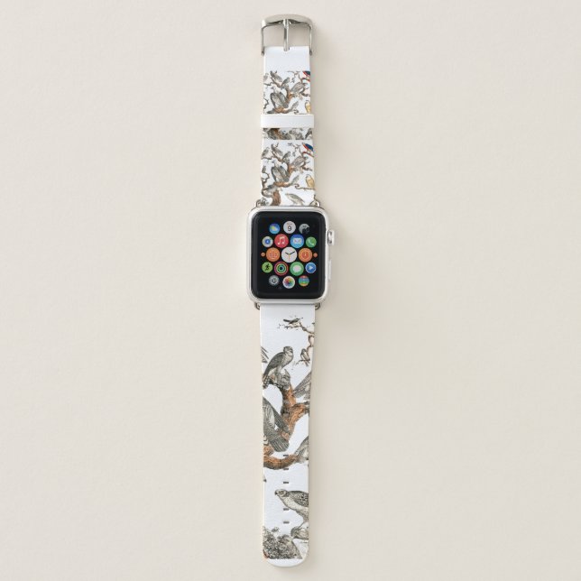 Barn Owl Snowy Bird Nature  Apple Watch Band (Front)