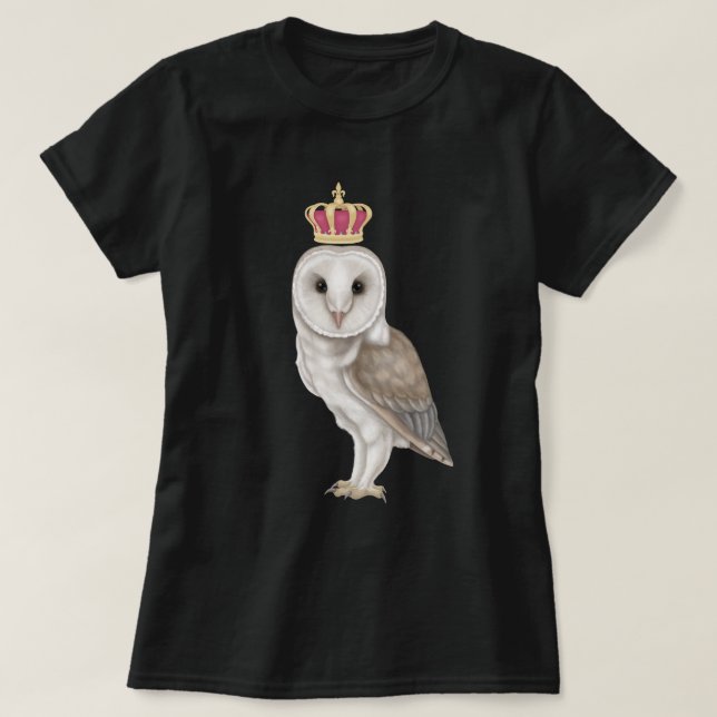 Barn Owl T-Shirt (Design Front)