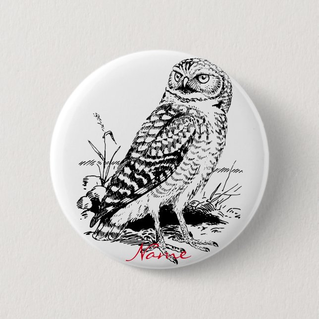 Barn Owl Thunder_Cove Button (Front)