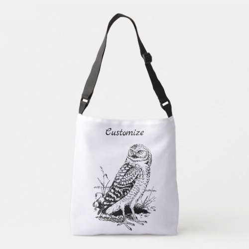 Barn Owl Thunder_Cove Crossbody Bag