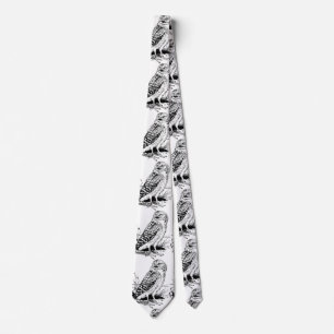Barn Owl Thunder_Cove Neck Tie