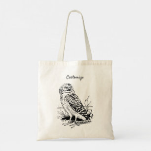 Barn Owl Thunder_Cove Tote Bag
