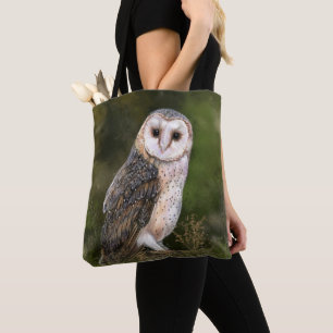 Barn Owl Tote Bag