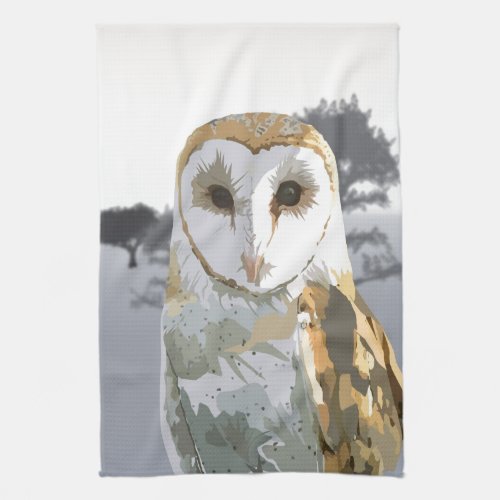 Barn Owl Towel