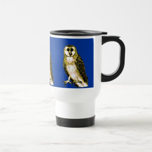 Barn Owl Tshirts Hoodies Mugs Buttons Travel Mug