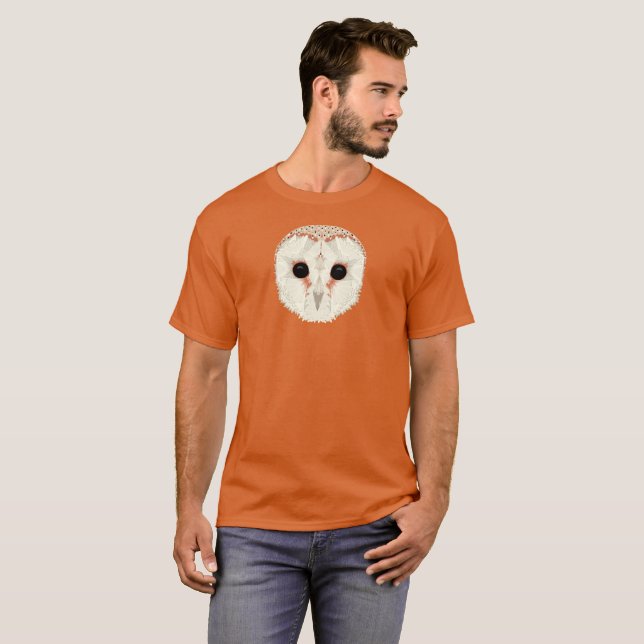 Barn Owl Unisex T-shirt (Front Full)