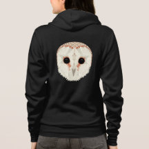 Barn Owl Zip Hoodie