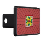 Barn Quilt Star 8 Hitch Cover at Zazzle