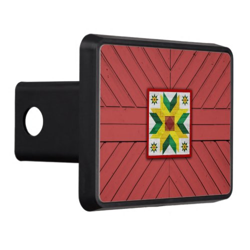 Barn Quilt Star 8 Hitch Cover