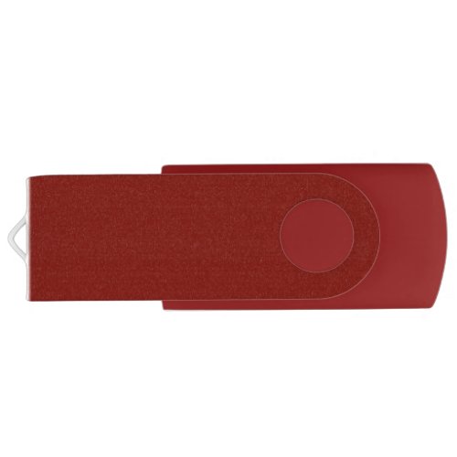 Barn Red solid color  Flash Drive
