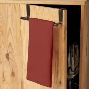 Barn Red (solid color)  Kitchen Towel