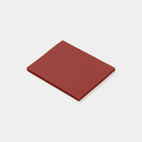 Barn Red solid color  Post_it Notes