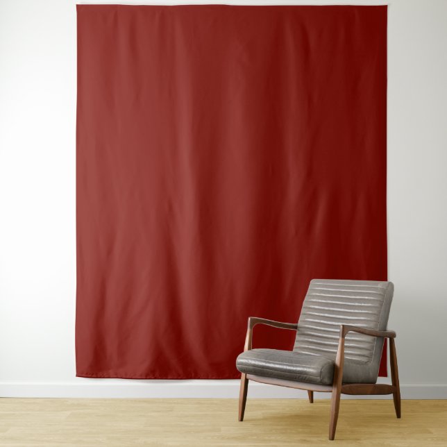Barn Red (solid color)  Tapestry (In Situ)