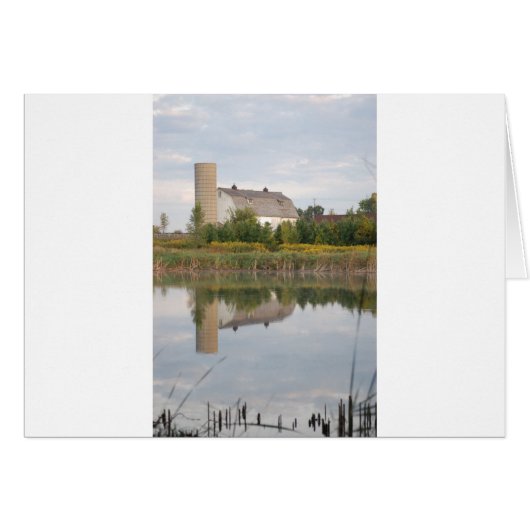 Barn Reeflected in the Water Cards (Front Horizontal)