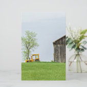 Barn Scene With Tractor (Standing Front)