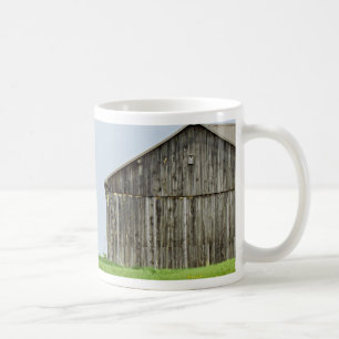 Barn Scene With Tractor Close Coffee Mug