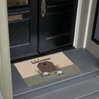 Barn Sheep Doormat