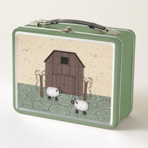 Barn Sheep Lunch Box
