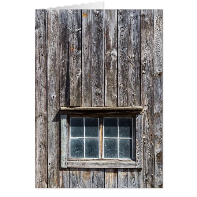Barn Side With Window Cards (Front)