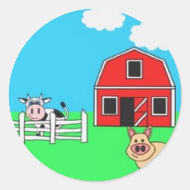 barn sticker (Front)