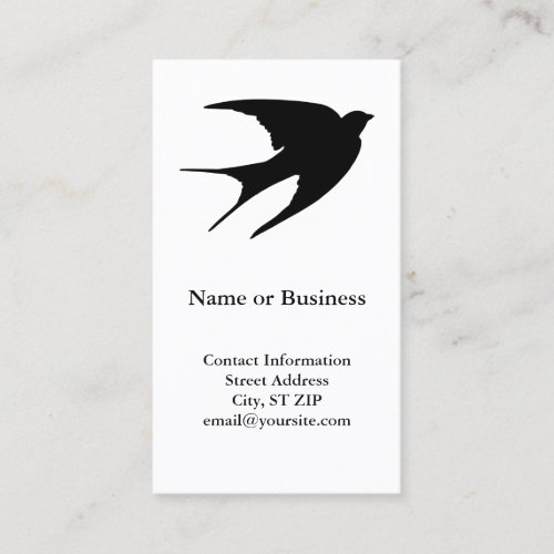 Barn Swallow Business Cards