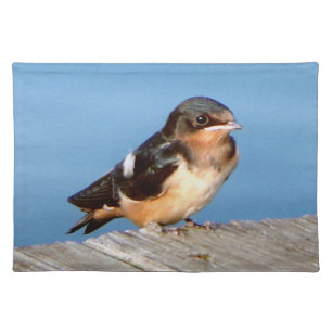 Barn Swallow cloth placemat