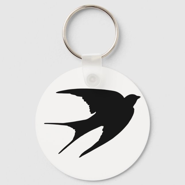 Barn Swallow Keychain (Front)