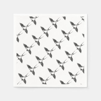 Barn swallow paper napkins