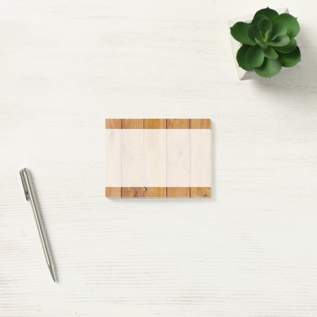 Barn Wall, Wood, Wooden Boards, Planks, Rustic Post-it Notes (Office)