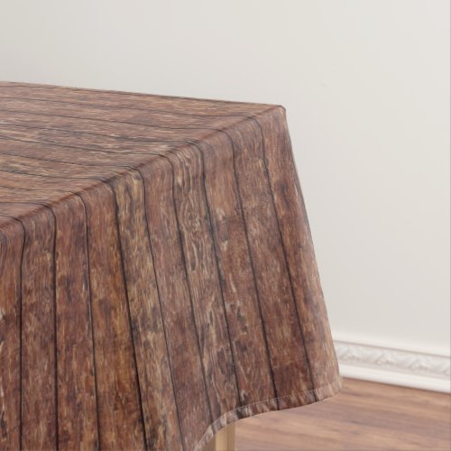 Barn Wall Wood Wooden Boards Planks Rustic Tablecloth