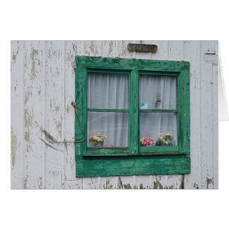 Barn Window, envelope included