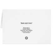 Barn with cows (Back Horizontal)