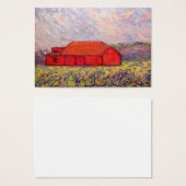 barn with irises (Front & Back)
