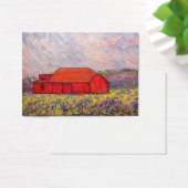 barn with irises (Desk)