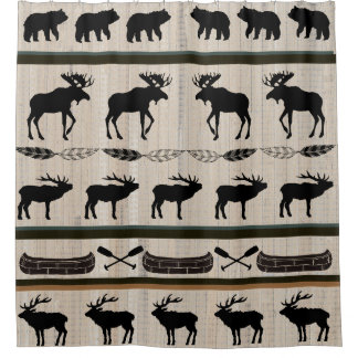 Barn Wood Background Cabin Blanket Design Shower Curtain