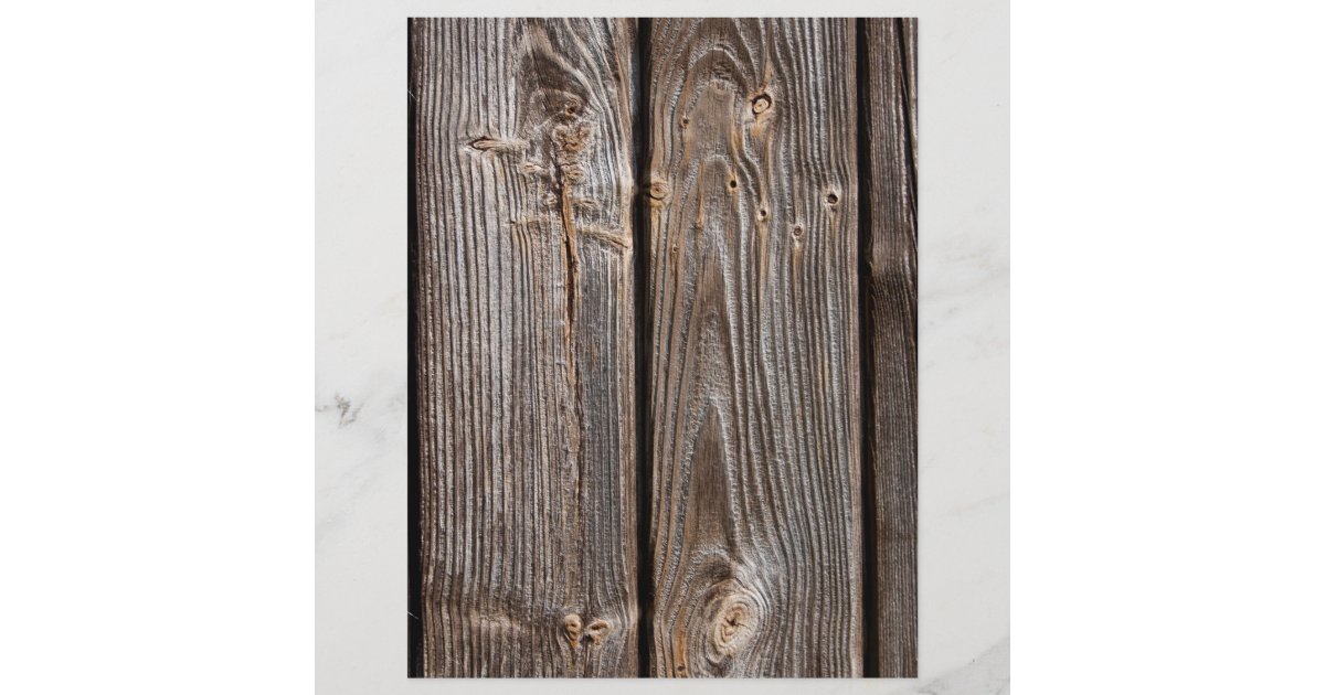 Barn Wood Country Rustic Scrapbook Paper | Zazzle