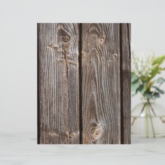 Barn Wood Country Rustic Scrapbook Paper | Zazzle
