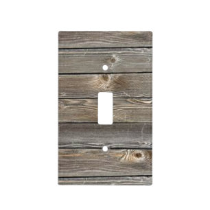 Barn Wood Light Switch Cover