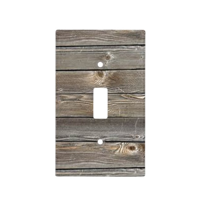 Barn Wood Light Switch Cover (Front)
