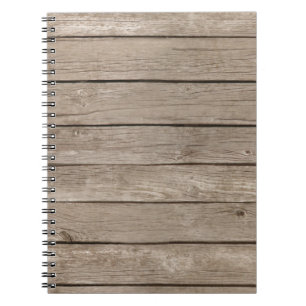 Barn Wood Panels Notebook