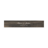 barn wood rustic country chic belly band (Flat)
