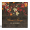 Barn Wood Rustic Fall Leaves Wedding