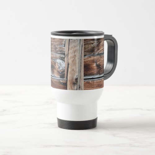 Barn Wood Travel Mug