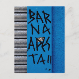 Barna apesta!! postcard