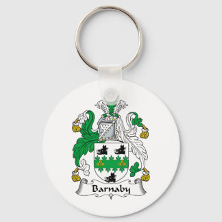 Barnaby Family Crest Keychain