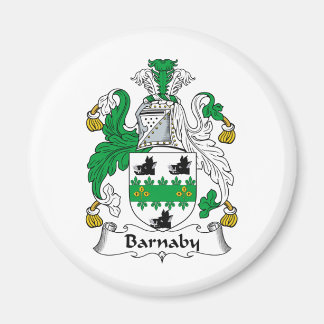 Barnaby Family Crest Magnet