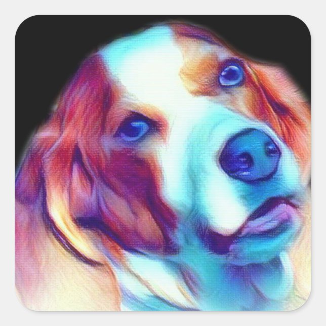 Barnaby Square Sticker (Front)