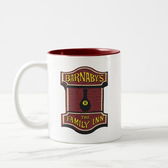 Barnaby's Family Inn Two-Tone Coffee Mug (Left)